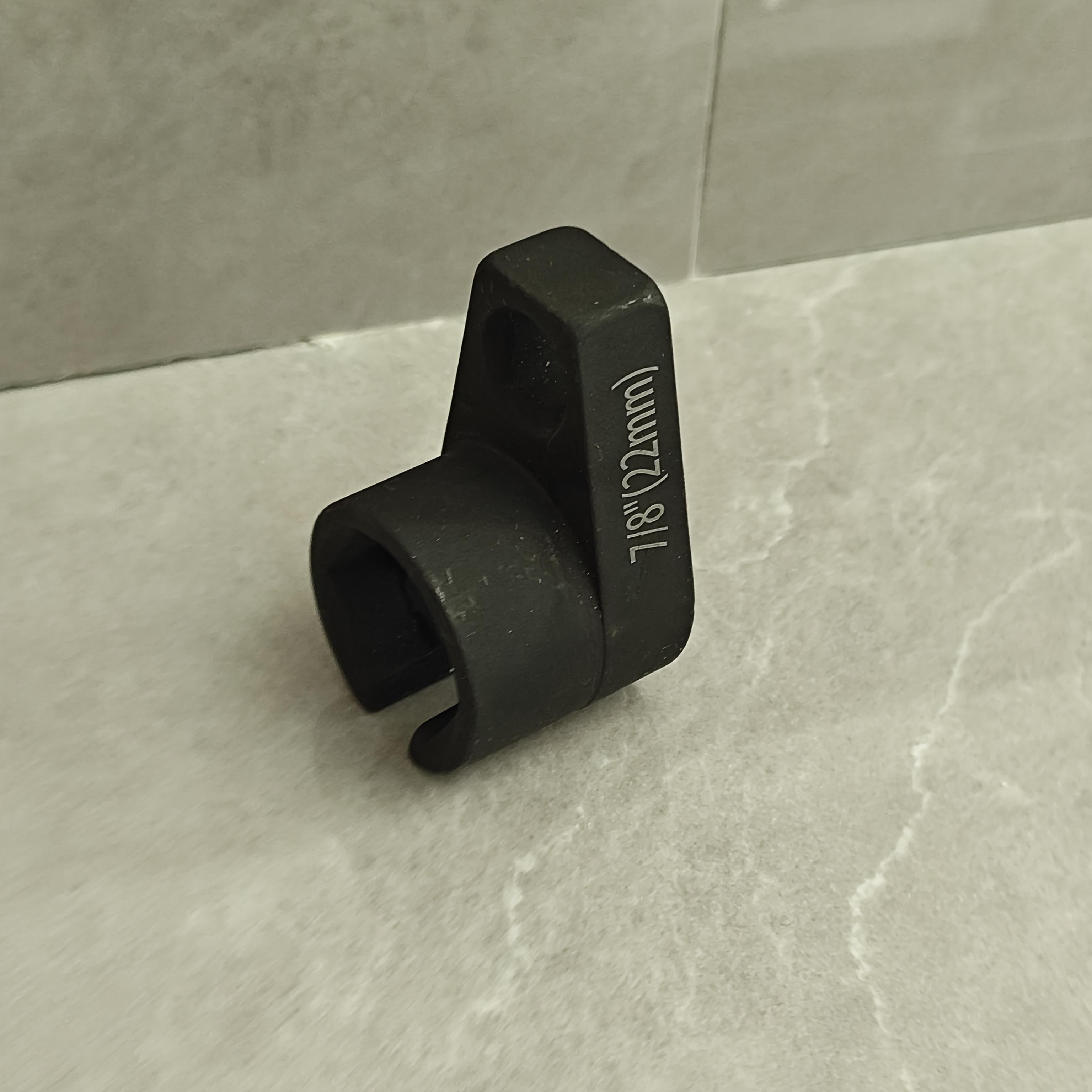 2 Pcs Oxygen Sensor Socket, Sensor Socket 3/8" Drive 7/8" 22mm, Offset Oxygen Sensor Wrench Removal Tool, Professional Manual Removal Tool Auto Parts