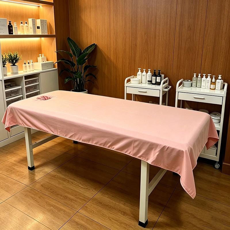 Beauty Salon Massage Bed Sheet, Skin-Friendly Comfortable Relaxed Breathable Material, Dedicated Beauty Bed Sheet, Ideal for Professional Use