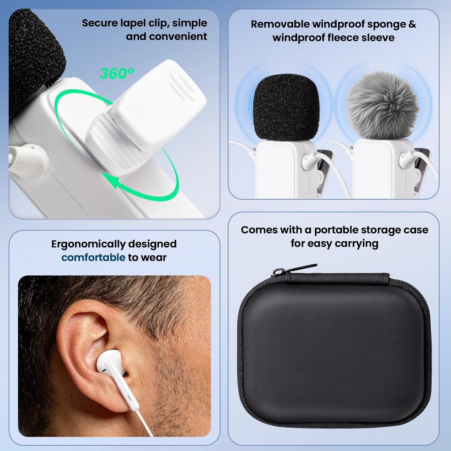 S19 Sound Card Karaoke Headset with Real-Time in-Ear Monitoring & Microphone, 7 Sound Effects Voice Changer, Karaoke Headphones with Lavalier, 2 Modes Live Streaming Sound Card & Wired Earbuds Earphones, USB, Smartphone, Audio