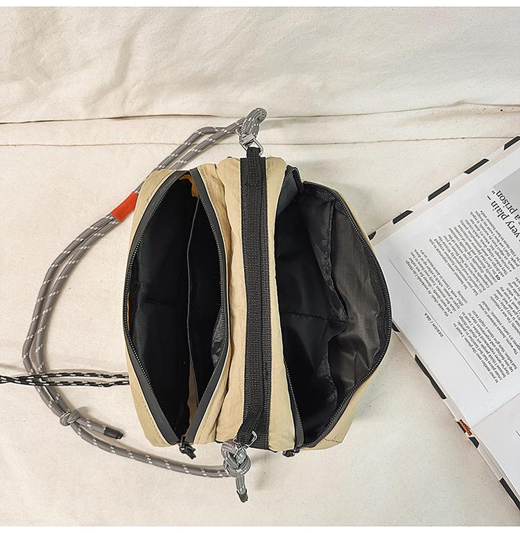 Outdoor Nylon Sling Crossbody Bag, Water Bottle Holder Shoulder Purse, Casual Streetwear Hiking Bag for Men & Women outdoorfun Outdoor Nylon Sling Crossbody Bag, Water Bottle Holder Shoulder Purse, Casual Streetwear Hiking Bag for Men & Women outdoorfun