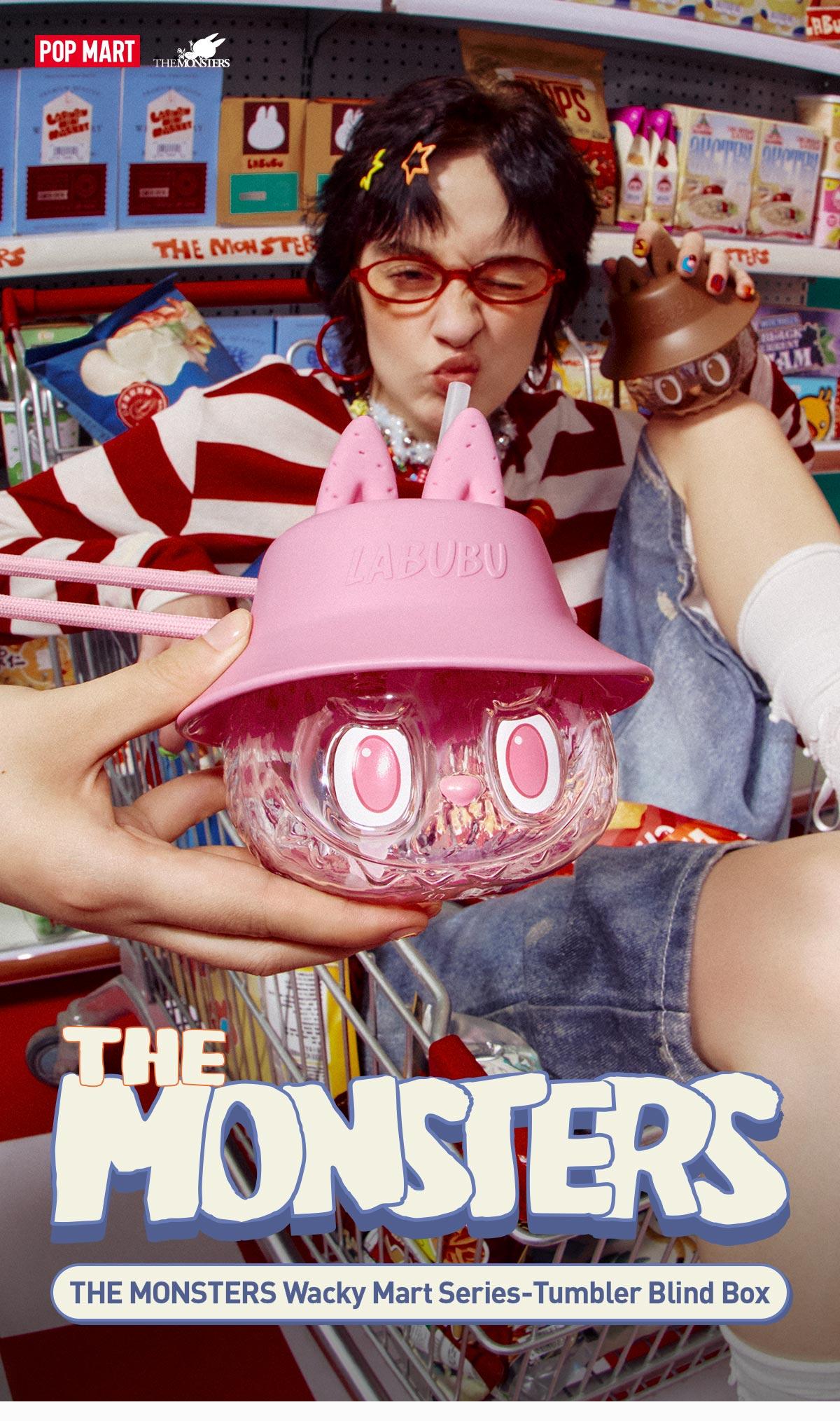 POP MART THE MONSTERS Wacky Mart Series-Tumbler Blind Box POP MART THE MONSTERS Wacky Mart Series-Tumbler Blind Box