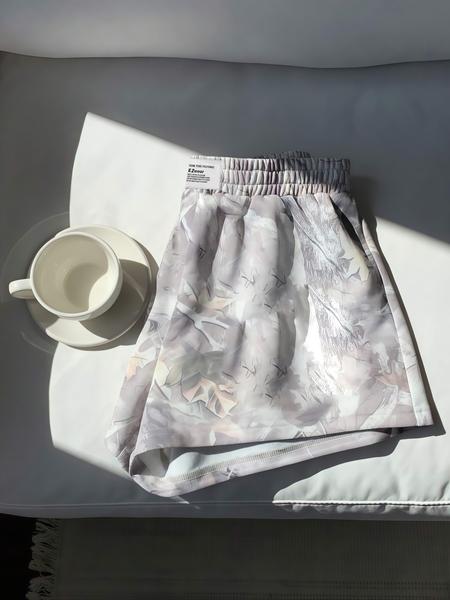 Women's Casual Camouflage Branch Print Loose-Fit Shorts, Lightweight Summer Pants for Women, Perfect for Daily Wear & Outdoor Activities, Casual Comfy Shorts