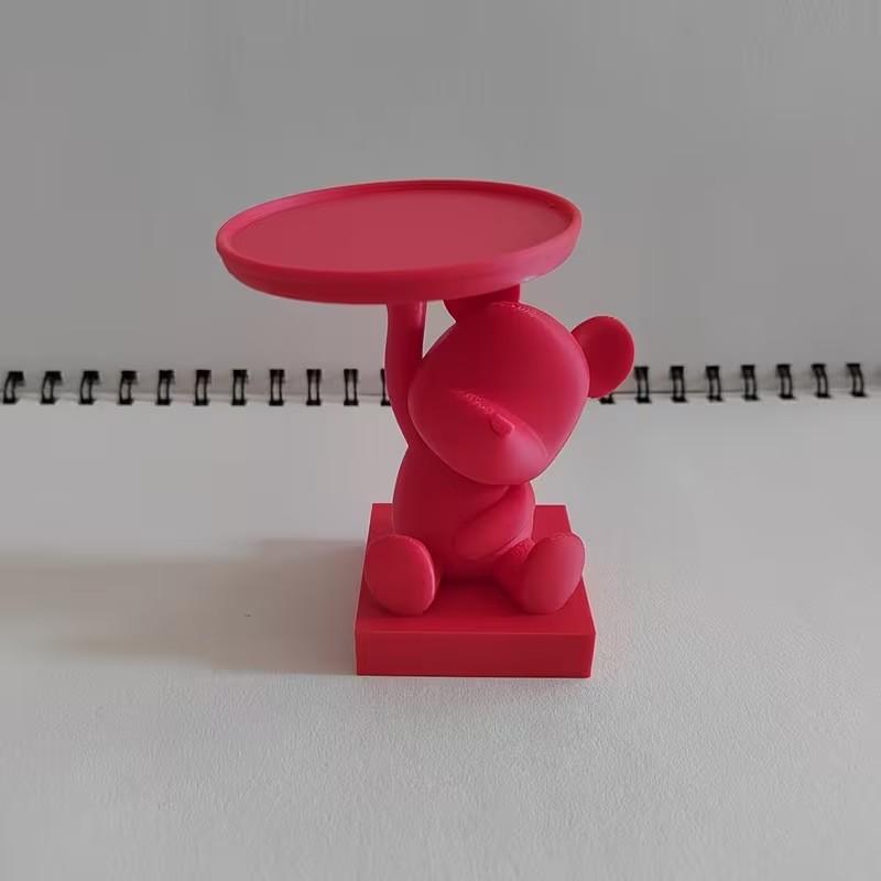 Bear Tray Jewelry Organizer, Perfect for Jewels, Keys, Wireless Earbuds, Small Items Storage, Home Decor, Memorial Gift, Birthday Present