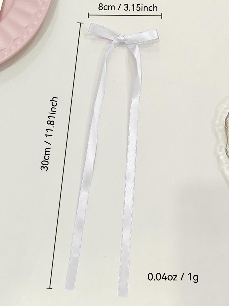 Elegant Bow Hair Clips for Women, Daily Use, Perfect for Back-To-School and Valentine's Day, Versatile Winter Accessories, Hairpins