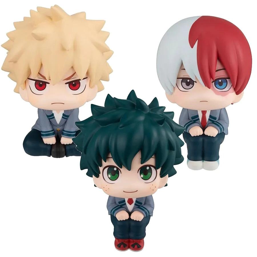 18cm Boku no Hero Academia Anime Figure Bakugo Katsuki Action Figure Midoriya Izuku/Todoroki Shoto Figurine PVC Collection Toys