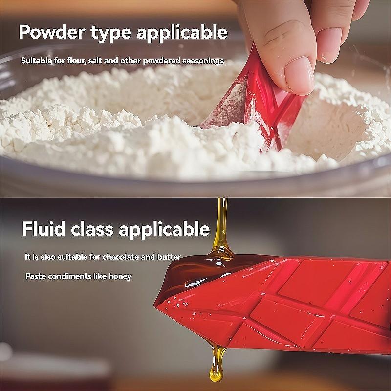 Compact measuring spoon design