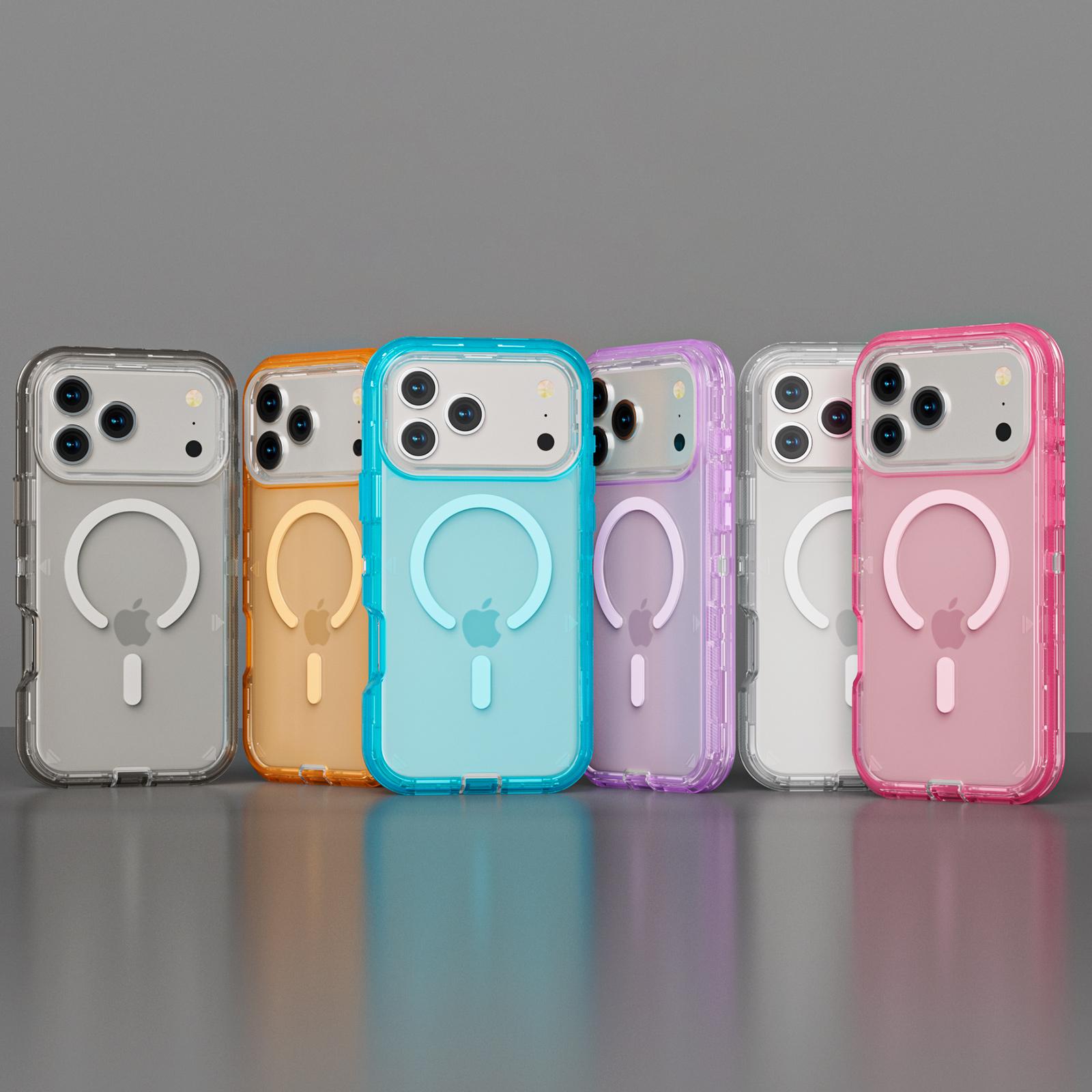 Magnetic Phone Case for iPhone 17 Pro Max 16/15/14/13 , MagSafe Compatible Heavy Duty Shockproof Protection,Dual Layer Transparent Magnetic Phone Case for Woman man, christmas phone cases