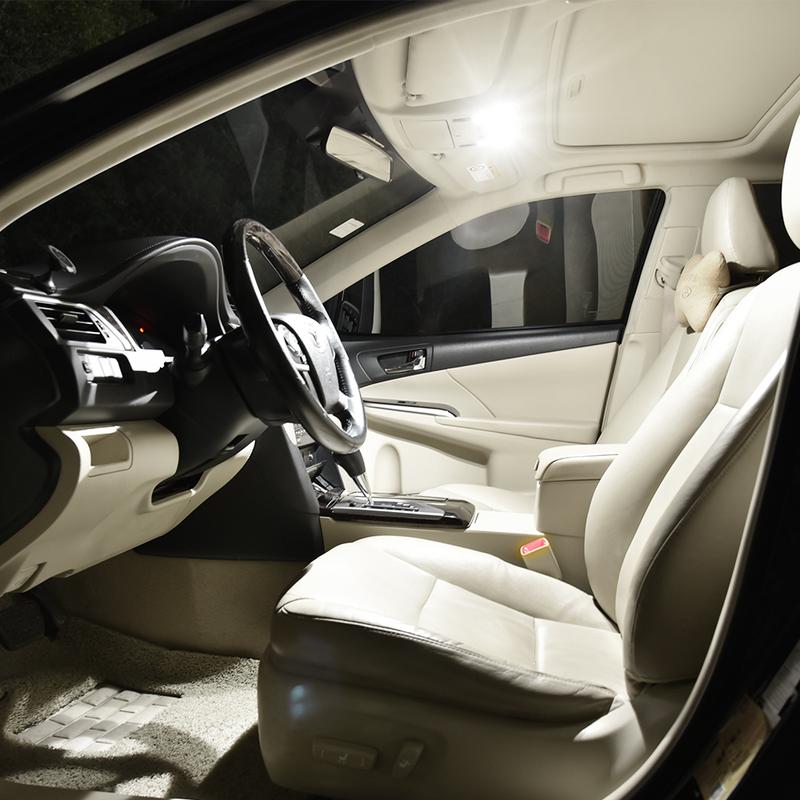 AUXITO 10x White LED T10 194 168 W5W Interior Map Dome Trunk License Plate Light Bulbs