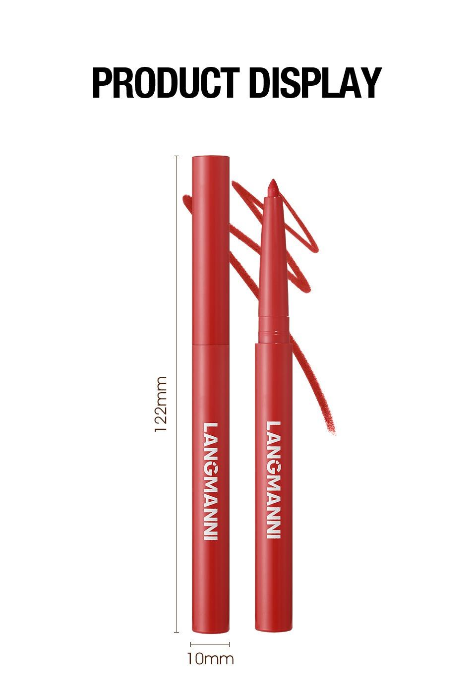 Sculpting Matte Velvet Lip Liner 12Pcs Set,Smooth Creamy Texture,Waterproof And High Pigmented For Girls Daily Application Lip Makeup Eyeliner Lipliner Kit