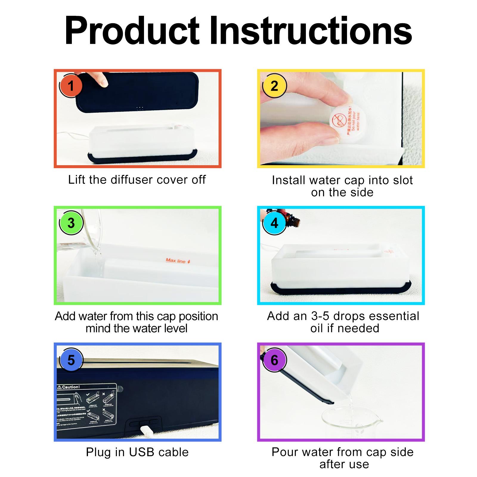 Fruits Essential Oil Set Gift, Aroma Diffuser & Humidifier, Long-Lasting Scent, Ideal for Home Use, Perfect Holiday Present