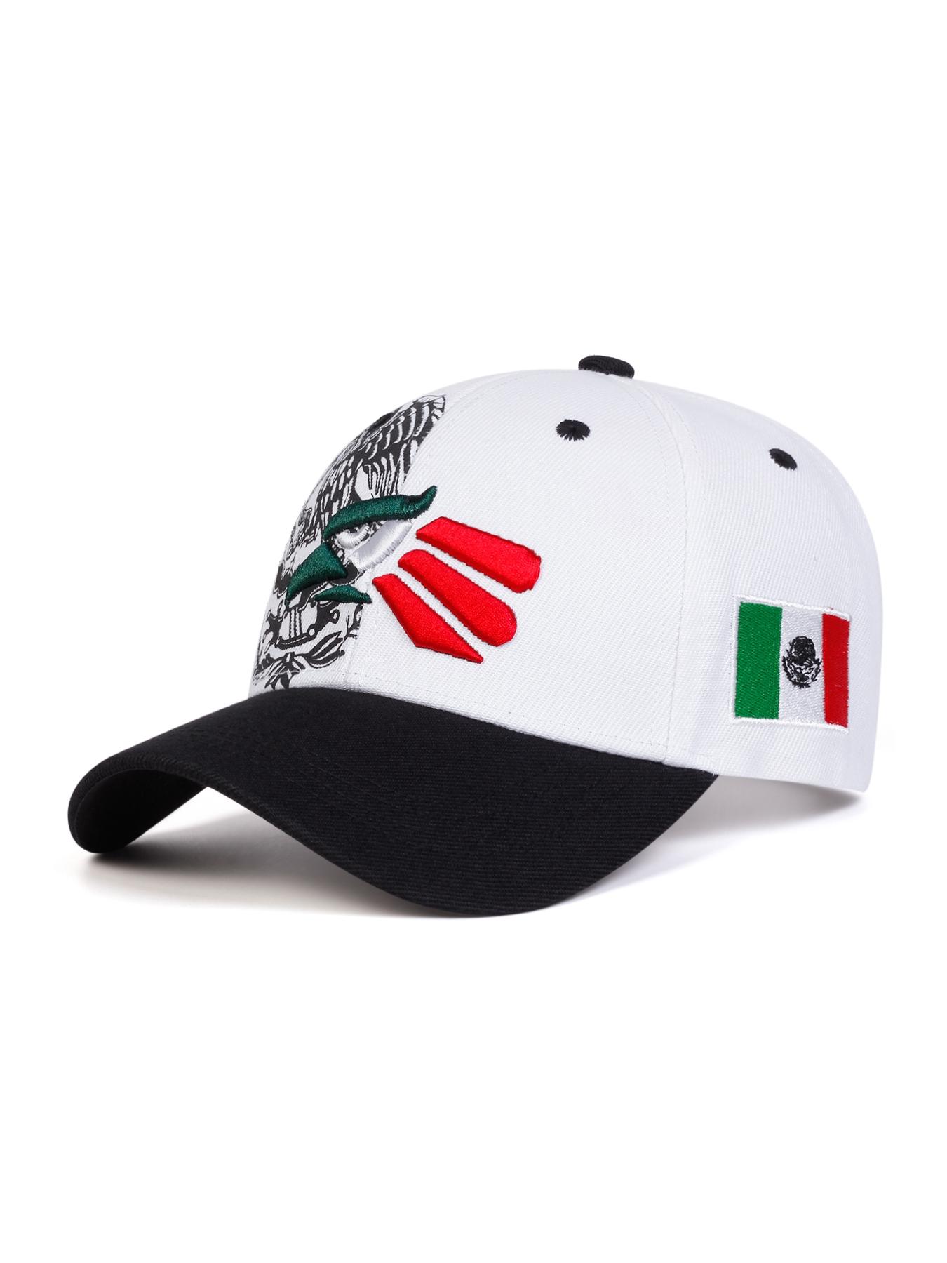 Unisex Eagle Baseball Cap Adjustable Sun Protection Hat for Outdoor Travel Beach Vacation, Casual Fitted Animal Pattern Hat, Animal Print Snapback