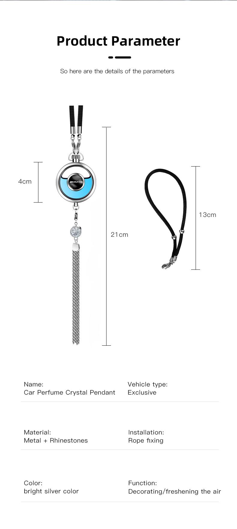 1Pcs Car Perfume Pendant Air Freshener Hanging Perfume Diffuser For Mercedes Benz AMG GLE GLS CLA CLE GLC CLS GLA W223 W213 W206 W464 W247 W167 W166 W222 W205 W204 W177 W246 W212 W221 W463