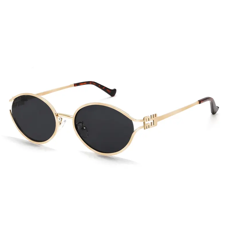 Retro Oval Sunglasses Y2K Vintage Trendy Designer Unisex Sunnies Amazon.com: Appassal Retro Oval Sunglasses for Women Men  main image 3