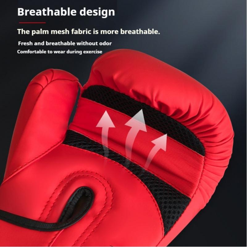 Boxing Gloves for Kids Adults Training Sparring Punching Bag Muay Thai Kickboxing Heavy Duty Padded Professional MMA Gloves