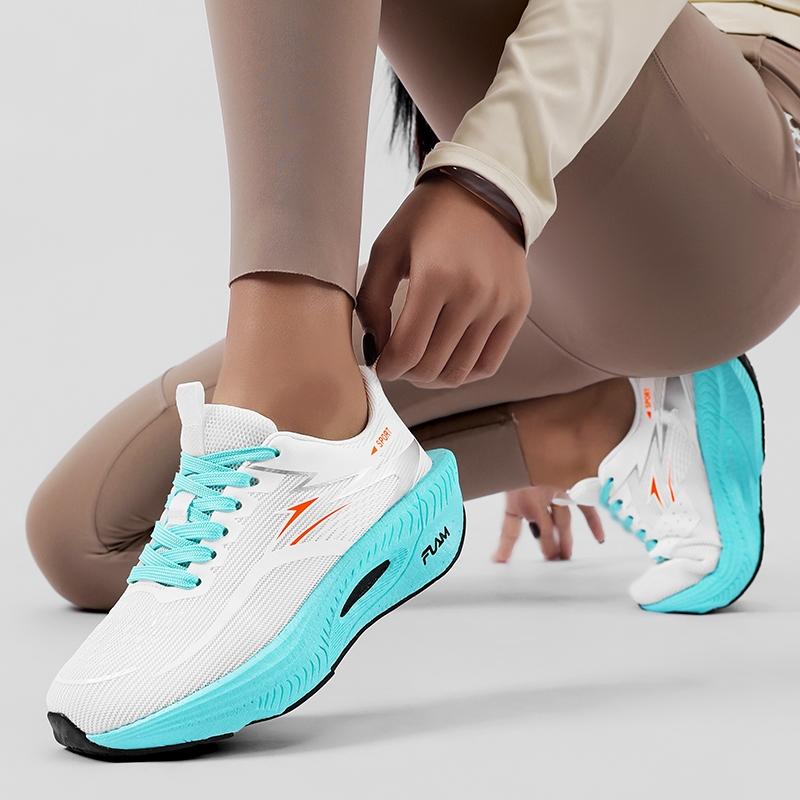 2026 Spring New Couple Running Shoes, Sporty Running Shoes, Lightweight Breathable Mesh Sport Sneakers, Comfortable Textile Casual Shoes for Men and Women