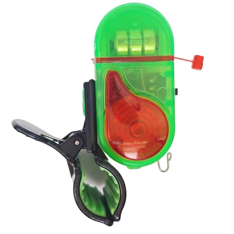 Flash Fishing Alarm for Sea Rods, High Sensitivity Automatic Sensor, Electronic Fish Hook Bell, Ideal for Anglers, Durable Design