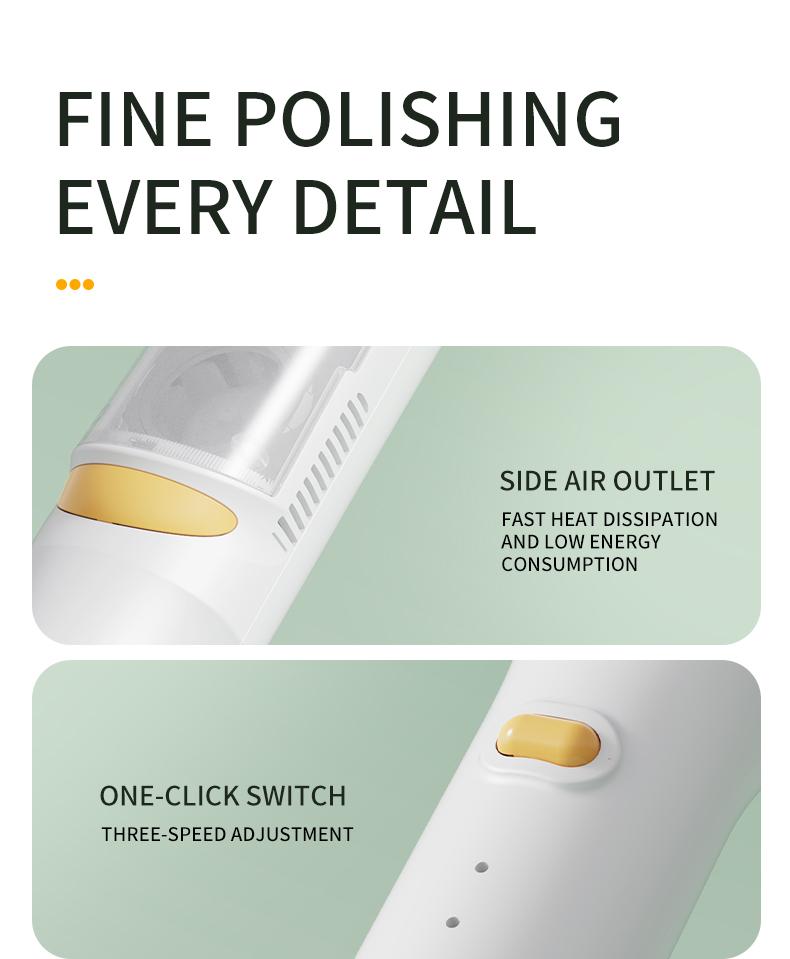 Baby Hair Clipper Trimmer for Newborns, Gentle Sounds to Reduce Fear, Easy to Use with 3 Adjustment Settings, Ideal for Trimming Baby Hair