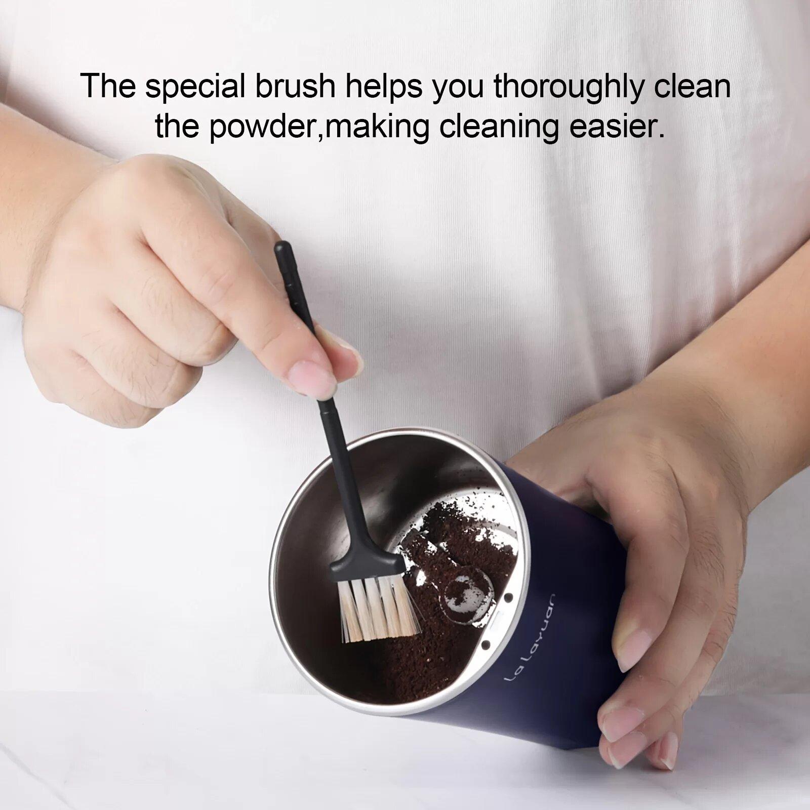 Electric coffee grinder, fast grind coffee beans, nuts, spices, beans and more. Multi-function grinding tool, portable small grinder, meet your needs, ultra-fine powder food processing mill and mixer grinder.