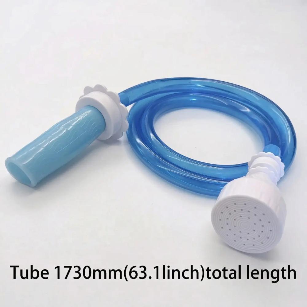 Tub Spout Shower Attachment with 5ft Hose, No Install Faucet Sprayer, Perfect for Pet Bathing, Grooming and Hair Washing, Multi-Purpose Bathroom Water Sprayer