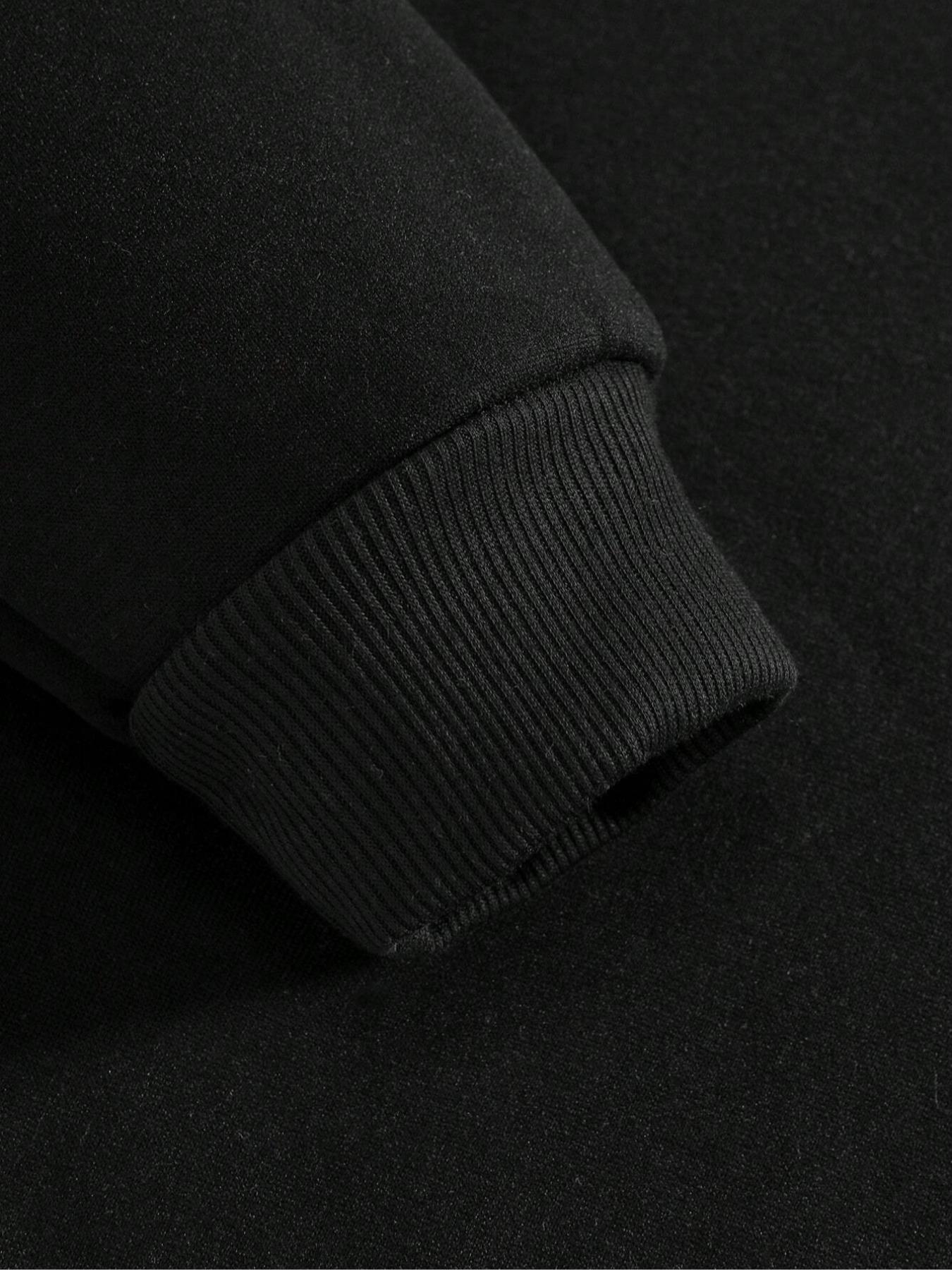 If You Bring Up My Past Jesus Dropped the Charges-Fitted Graphic Sweatshirts Blackout Hoodie