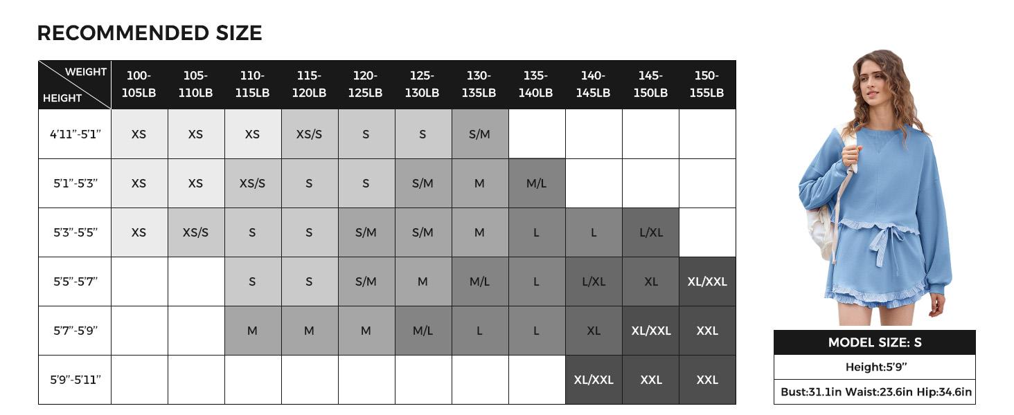 Fisoew Women's 2 Piece Lounge Sets Ruffle Color Block Cropped Sweatshirts Casual Drawstring Shorts Spring Loose Sweatsuits #Springtok #ValentinesDay SpringStatements