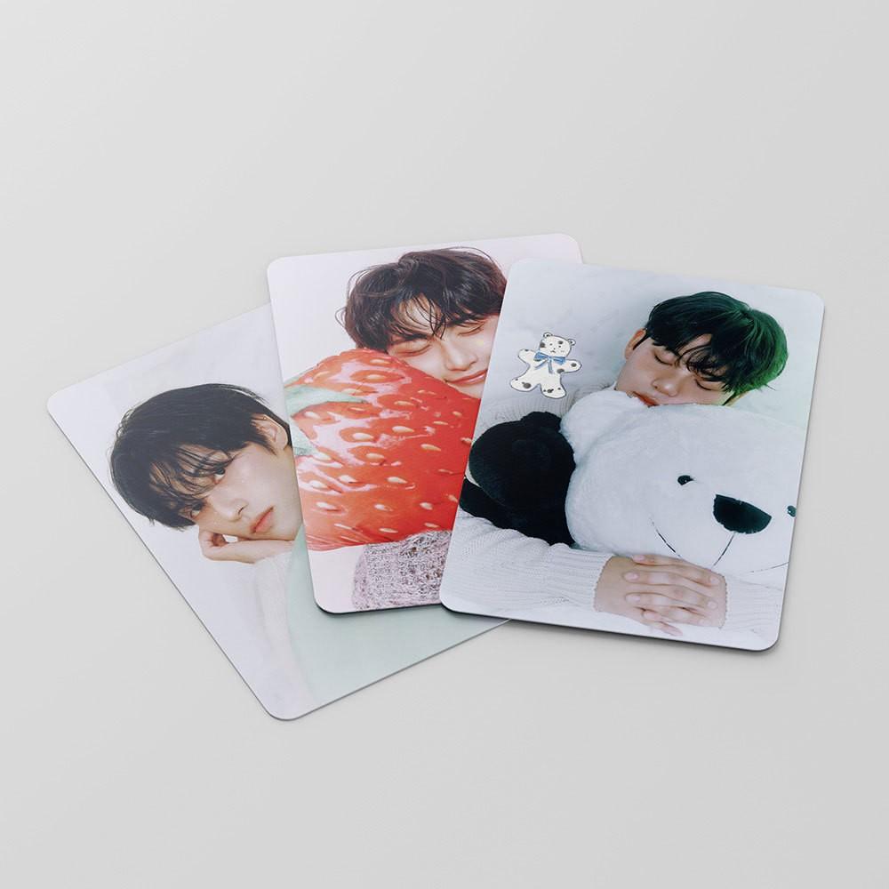 2026 New 55-Piece Boxed Small Cards, K-Pop Boy Group Idol Merchandise, High-Quality Photo Decorative Collectible Support Cards