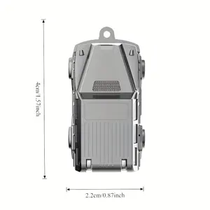 Mini Nail Clippers Are Portable Folding Nail Clippers Small Keychain Mini Flip Nail Clippers Car-Shaped Nail Clipper, Novelty 2-in-1 Nail Cutter with Storage