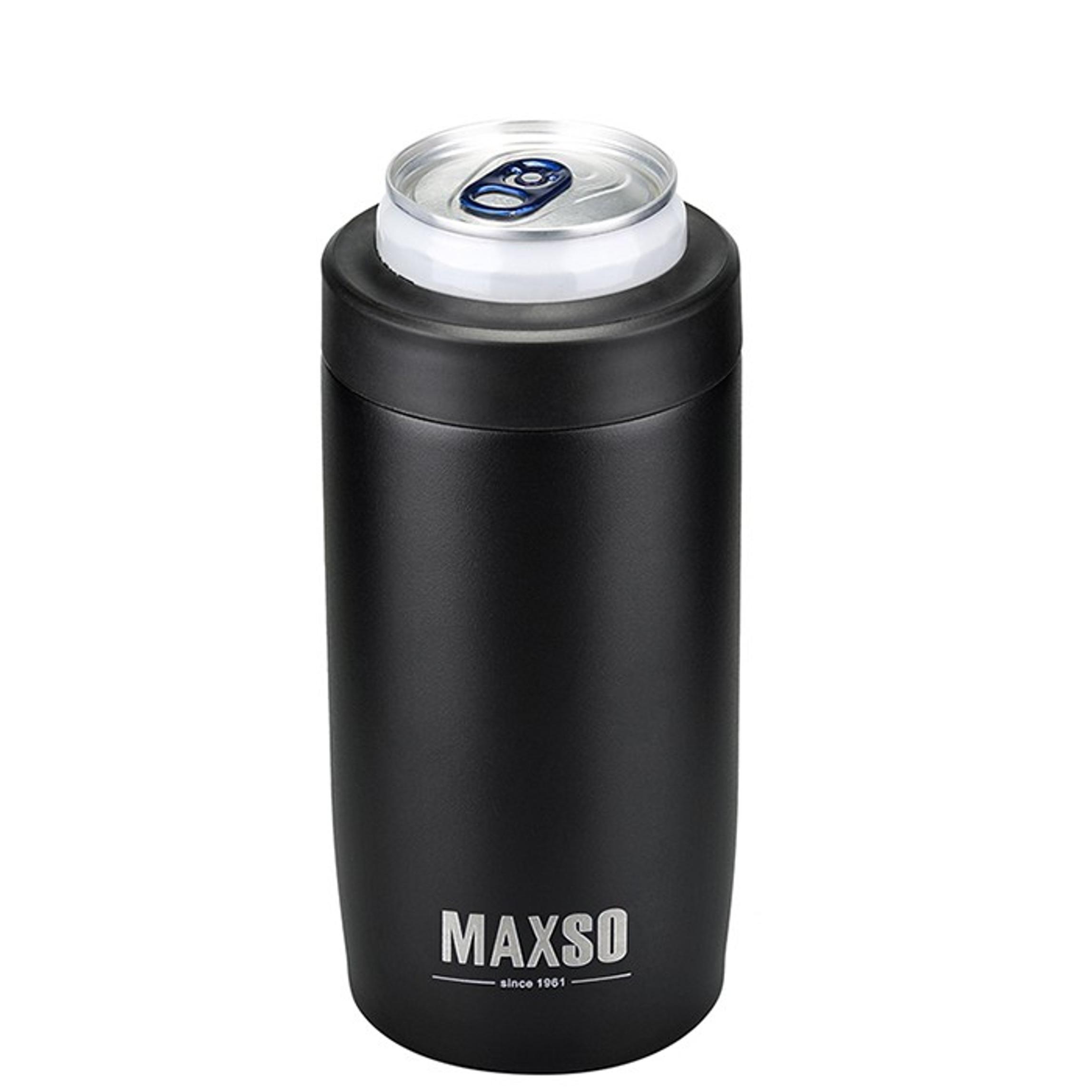Sealed Can Cooler Fizz Lid Can Cover for 12 oz Regular, Slim Skinny Cans & As Thermal Bottle, 4-in-1 Insulated Vacuum Stainless Steel Carbonated Cold Drink Holder - Leopard