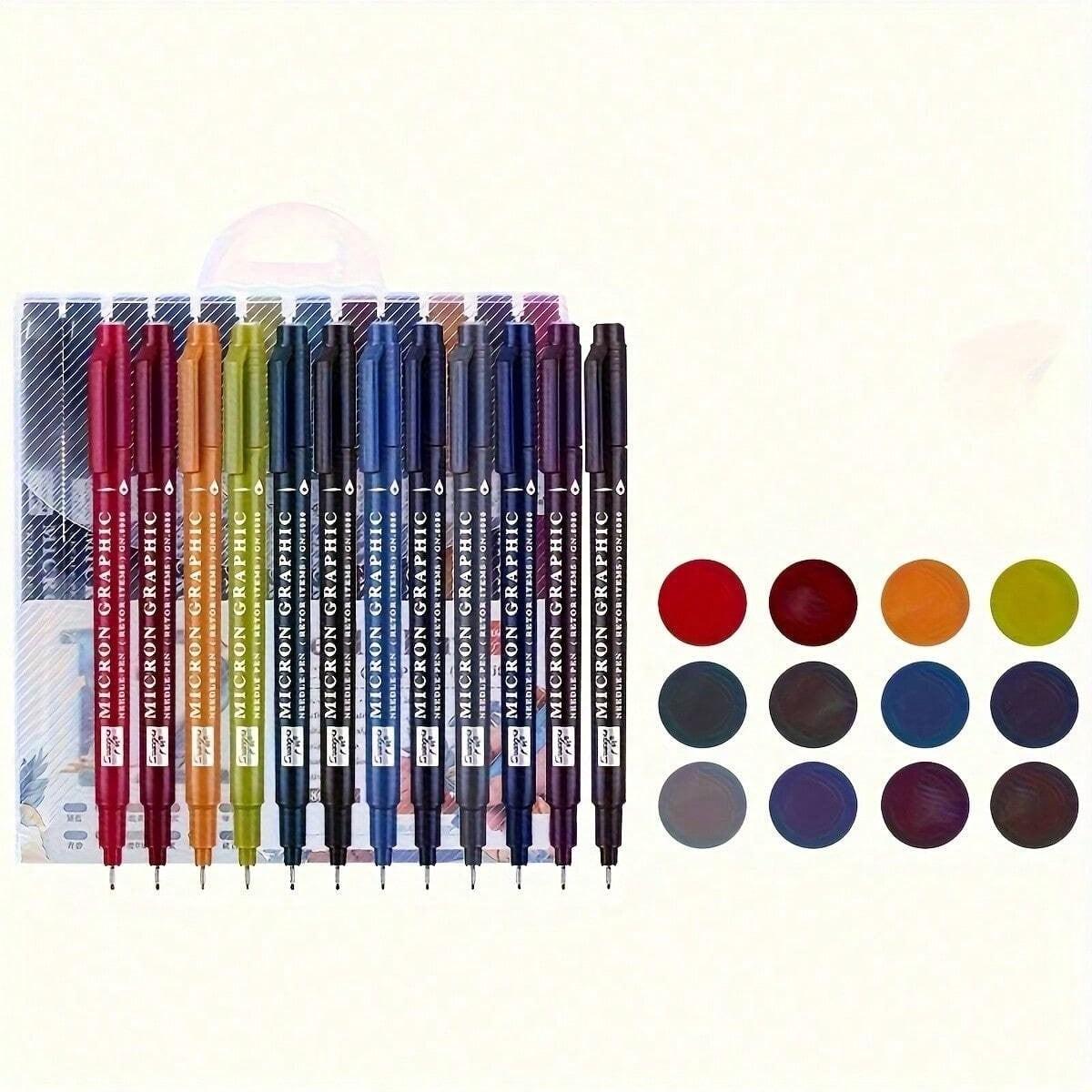 Versatile Pen for Writing & Drawing, Ideal for Beginners Doodling & Professionals Hand-Drawing, Perfect for Students Artists