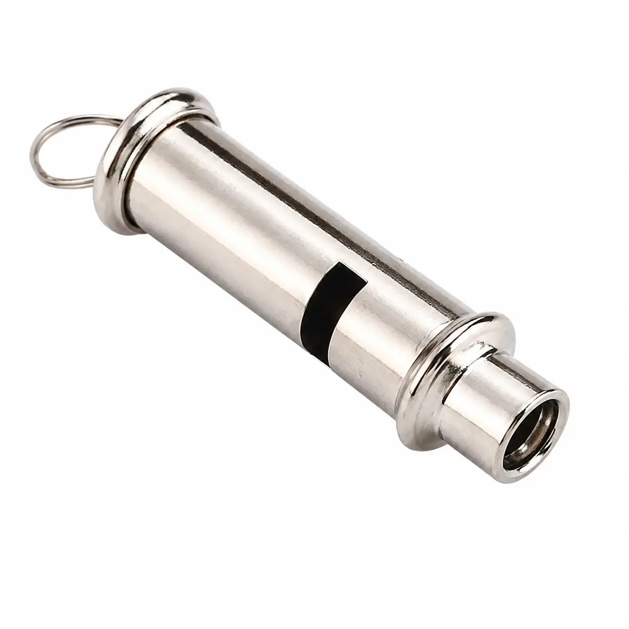 High-Performance Stainless Steel Referee Whistle for Sports Officials – Ultra-Loud 120dB Acoustic Output, Rustproof & Scratch-Resistant Construction, Comfort-Grip Ergonomic Shape, Ideal for Indoor Gyms, Outdoor Fields, and Competitive Athletic Events
