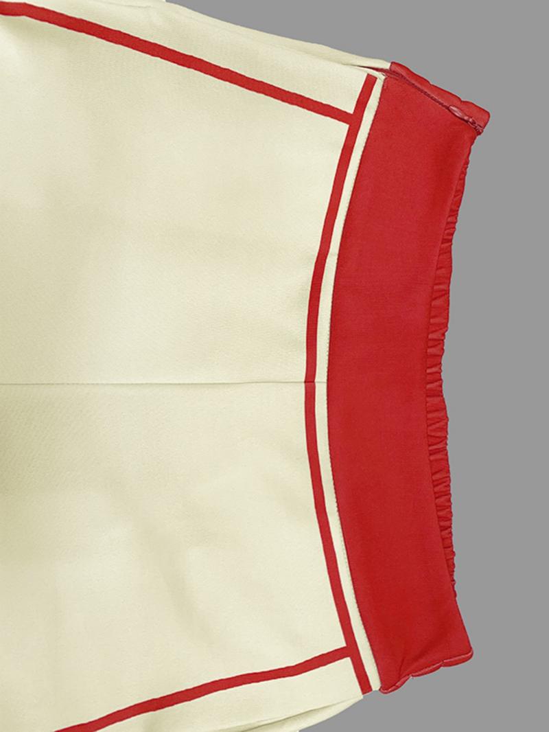 Women's Colorblock  Striped Print Wide Leg Pants, Casual Comfy Trousers for Daily Wear, Ladies Bottoms for All Seasons