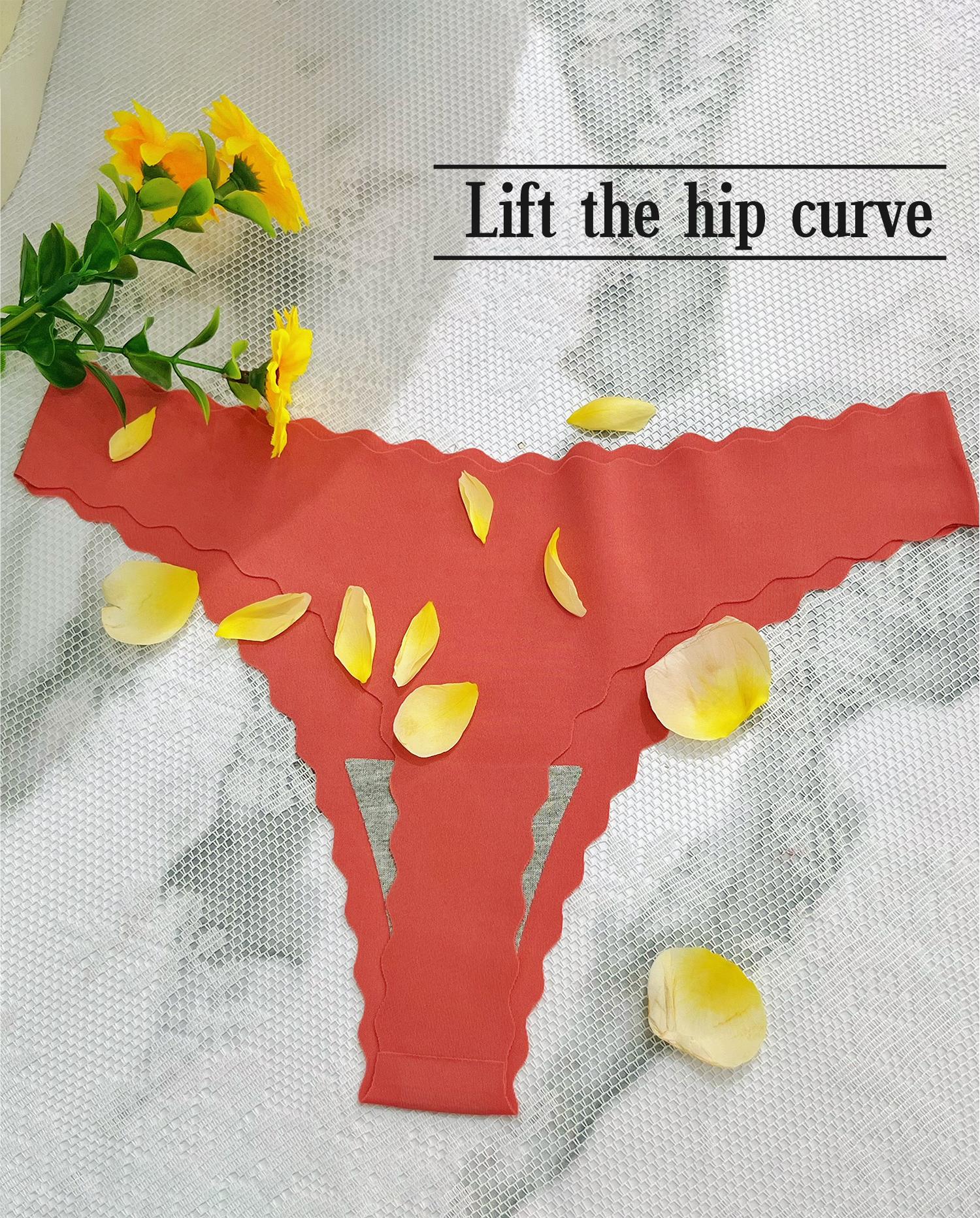 seamless panties, a summer must. In 10 colors likeblack, leopard print. 3D cut, fan edges, durable. Soft,icybreathable. Fit for dates & parties.M-XXL. Womenswear Comfort underwear thongs women's underwear collection