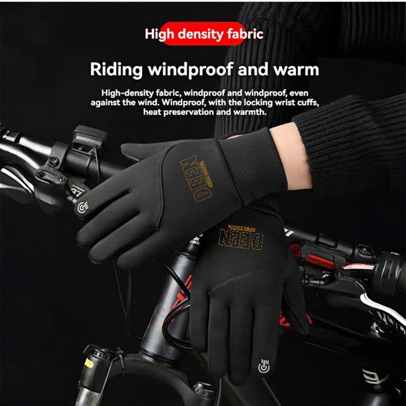1 pair with Dean Overdue Islamic Art Quotes Quick Buckle Textwinter gloves Winter Thermal Gloves Touch Screen Touch Screen Compatible Hiking full finger gloves for men women Soft Christmas gifts