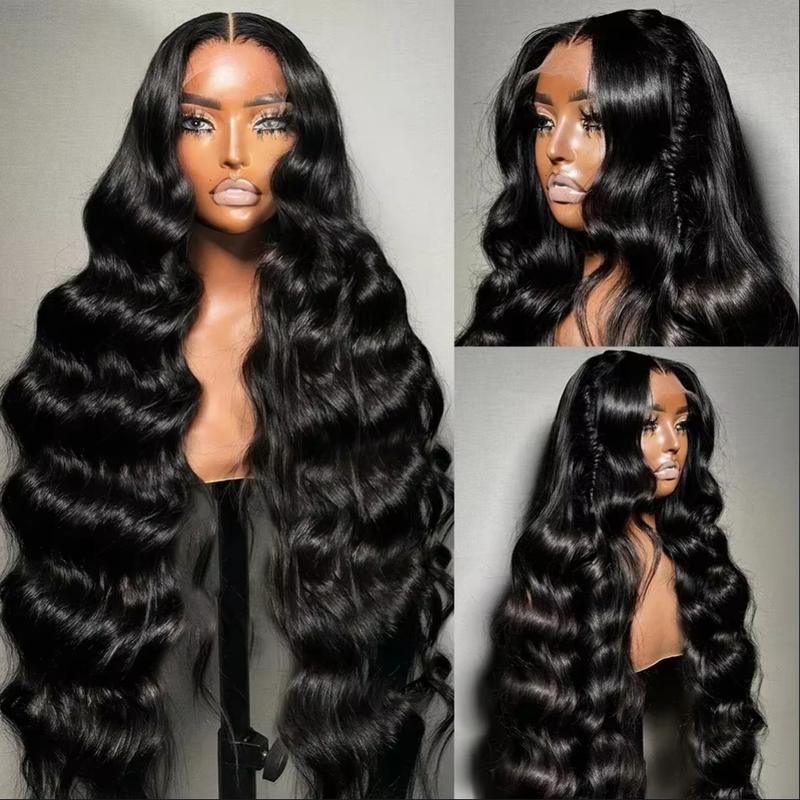 [30Inch for Only $89] Yilike 13x6 Lace Front Wigs Human Hair Wig 180% Density Body Wave Lace Front Wigs Human Hair Pre Plucked 13x6 HD Lace Frontal Wigs Human Hair for Black Women Glueless Wigs HD Transparent Lace Frontal Wigs Human Hair with Baby Hair