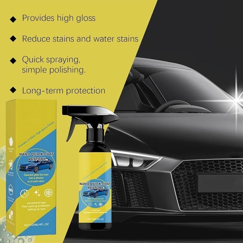 Nano Quick Coat Restore-Coating Spray, 120ML, Quick Effect Coating ...