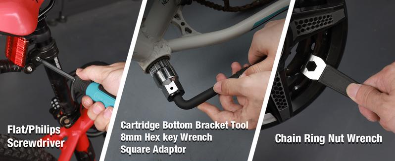 #JumpstartSale DURATECH Bike Repair Kit, Bicycle Tool Kit with Carry Case, Bike Accessories for Repairing Tyres, Brakes, Chains, Pedal, Mountain Bike & Road Bike Maintenance, Great Gift for Men, Women