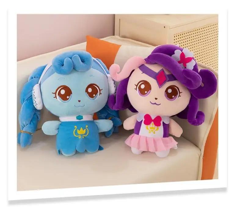 Hot New Catch Teenieping Anime Stuffed Toys Figures Zheng Zheng Moko Lemei Kawaii Plushies Figures Room Customized Gift Toys