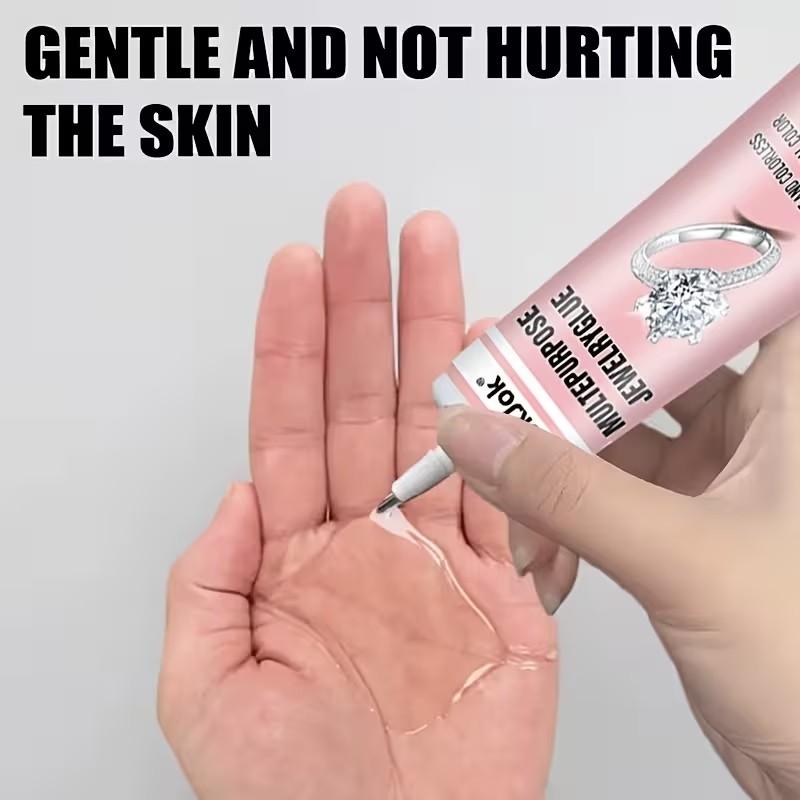 Jewelry Making Glue, Strong Adhesive for Nail Art, Transparent After Curing, Suitable for Metal, Plastic, Ceramic, Rubber, Jewelry