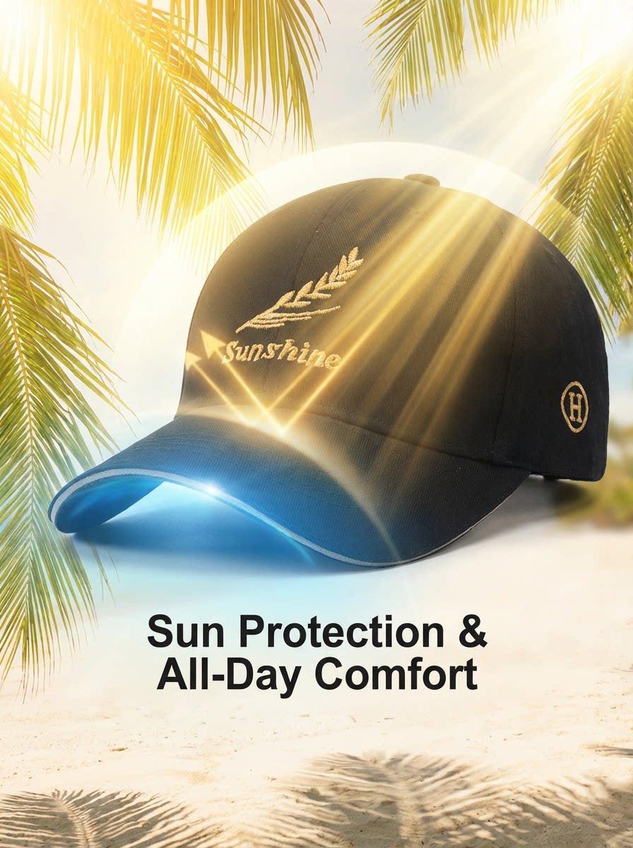 2026 New Baseball Cap, Elegant Embroidery Fashion, Versatile Summer Outdoor Sports Hat, Unisex Baseball Caps for Men and Women, Trendy unisex baseball cap, perfect for daily wear, Lightweight polyester fabric for all-day comfort