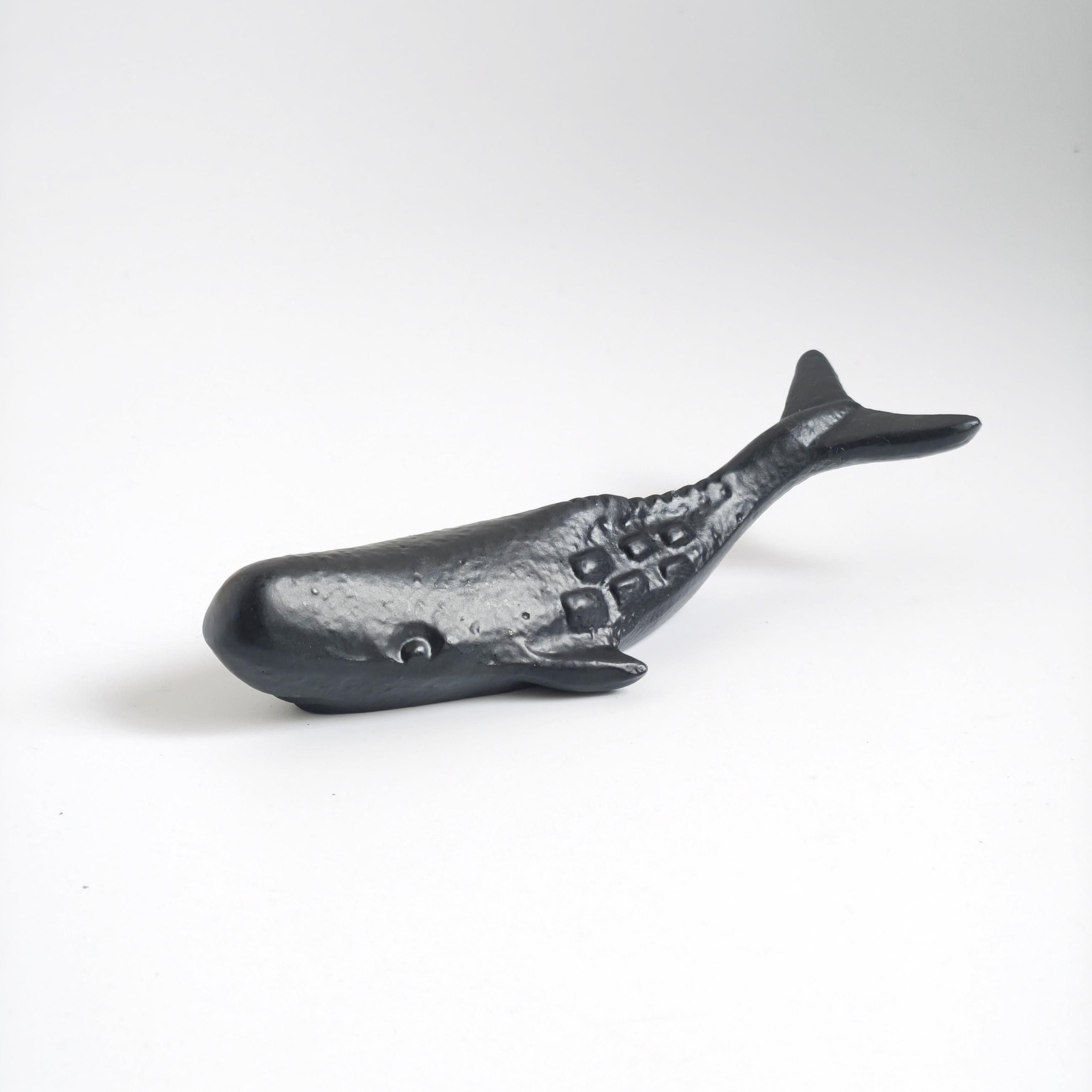 Cute Whale Table Centerpiece, Fun Iron Fork Knife Chopstick Holder, Versatile Napkin Menu Weight, Pen Rest for Brush Makeup Pens