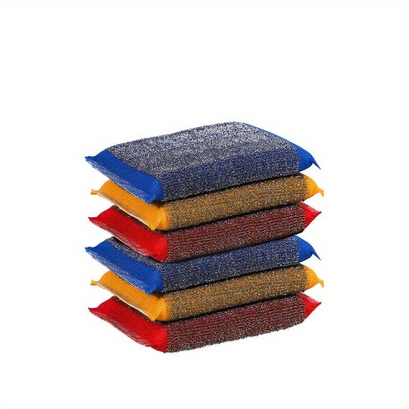 6 Scrub Daddy Pro XL Steel Mesh Scrubbing Pad Heavy‑Duty Durable Rust‑Resistant for Pots & Pans