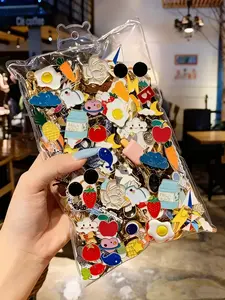 30 Pieces Of Lovely Enamel Pin, Various Cartoon Designs, Backpack and Clothes Pin, Fashion Brooch for Men and Women, Flower Pins
