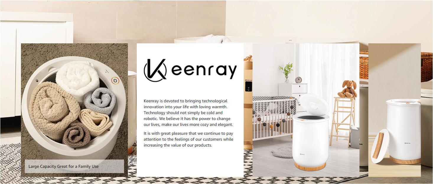 Keenray Towel Warmer, Luxury Towel Warmer Bucket, Large Towel Warmers for Bathroom, Auto Shut Off, Fits Up to Two 40"X70" Oversized Towels, Bathrobes, Blankets, PJ's and More, CL1 Keenray Towel Warmer, Luxury Towel Warmer Bucket, Large Towel Warmers for Bathroom, Auto Shut Off, Fits Up to Two 40"X70" Oversized Towels, Bathrobes, Blankets, PJ's and More, CL1