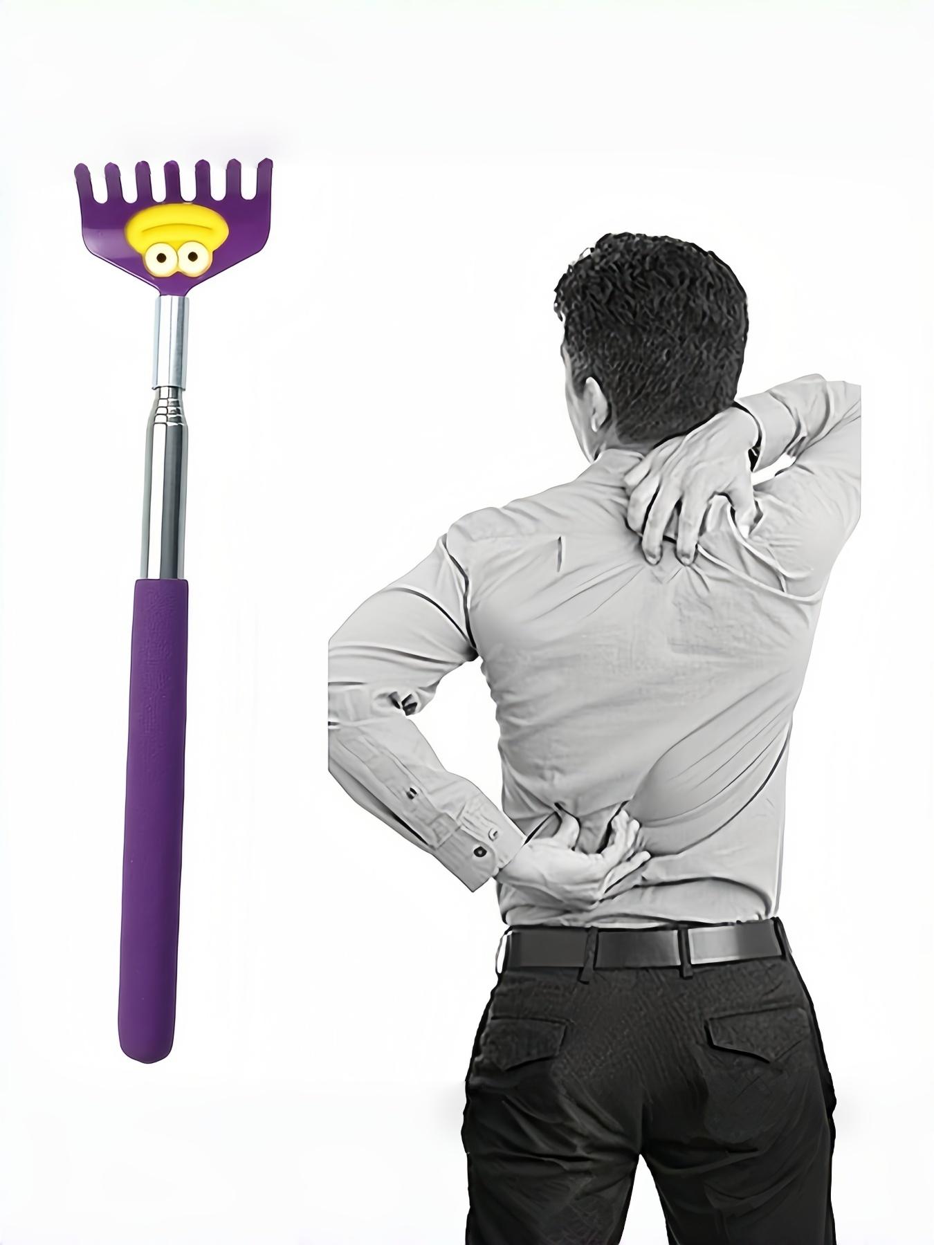 Cute Cartoon Back Scratcher, Metal Extendable Back Scrubber, Daily Use Back Scratch Tool, Comfortable and Practical Design