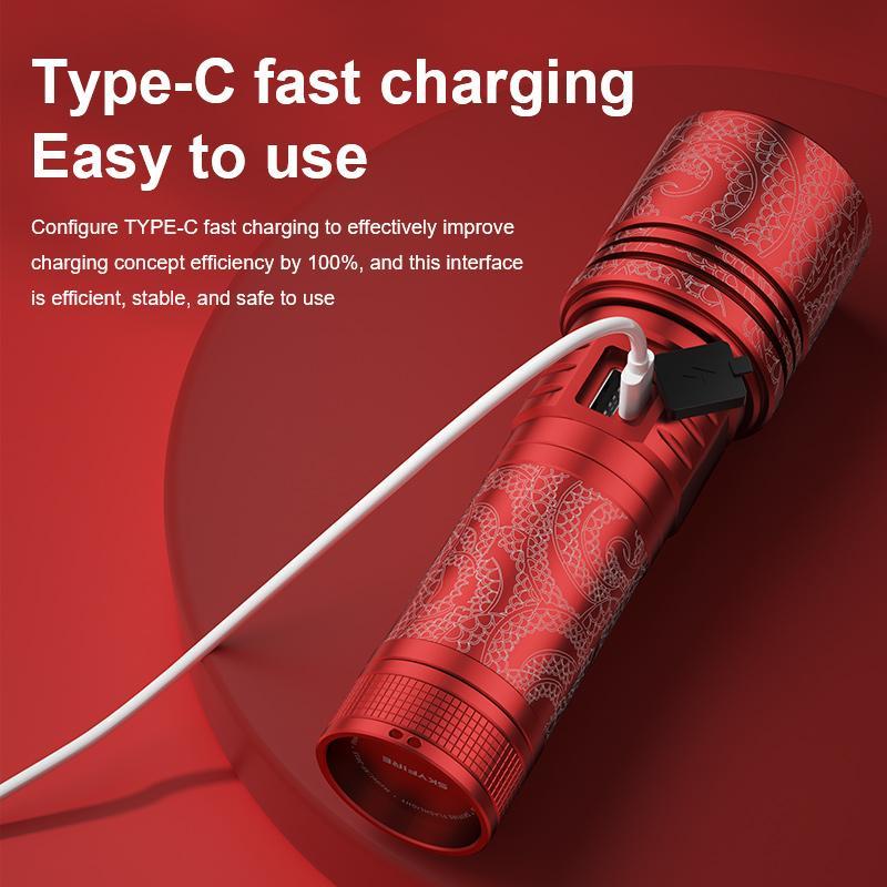 Skyfire Flashlight 2015 Outdoor Lighting Emergency Ignition Reverse Charging Multi-function,Camping light function Skyfire Flashlight 2015 Outdoor Lighting Emergency Ignition Reverse Charging Multi-function,Camping light function