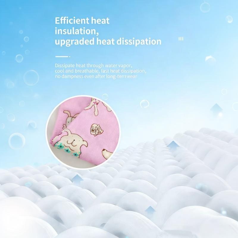 Stylish Cooling Solution!Pink puppy dog Cooling Bandana, Perfect for Walks & Outings