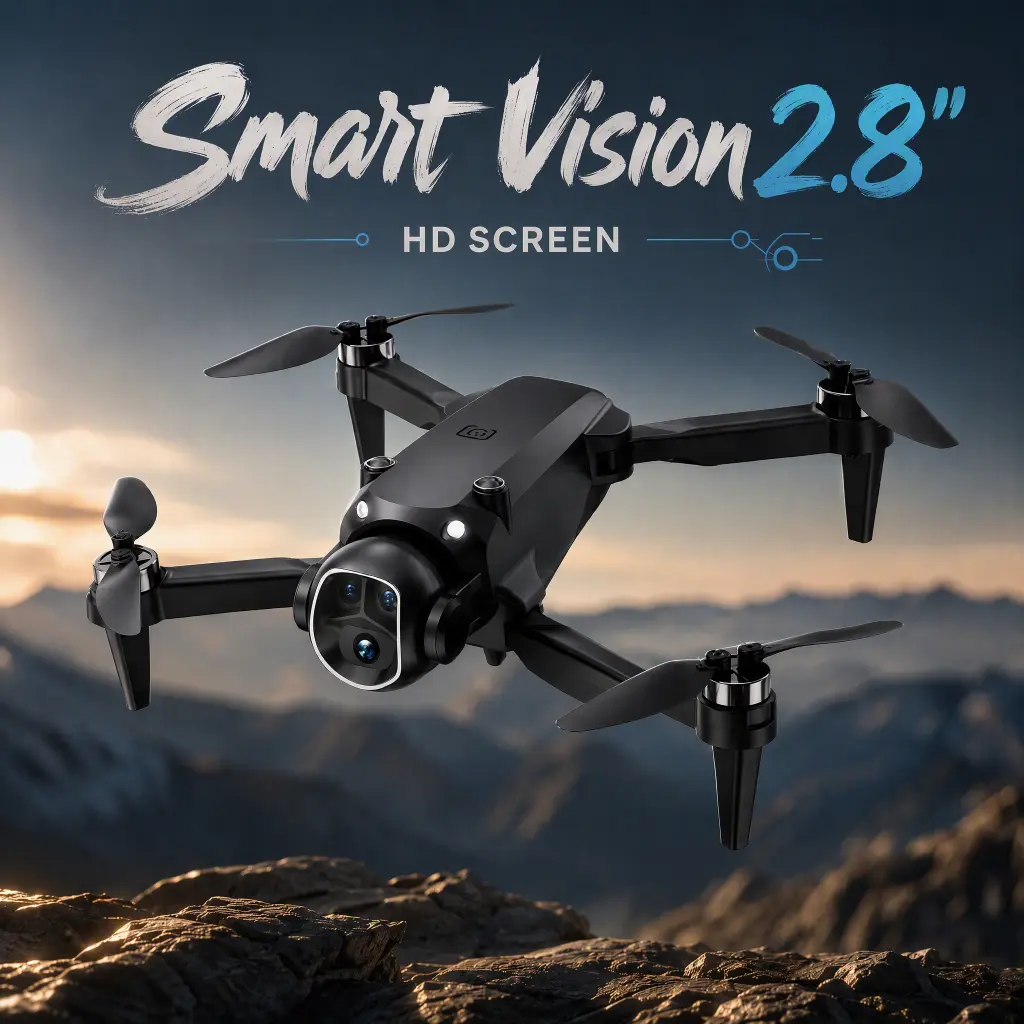 X5 Drone Accessory - 2.8-inch Screen Control - Dual Battery - Plastic Construction, Accessories
