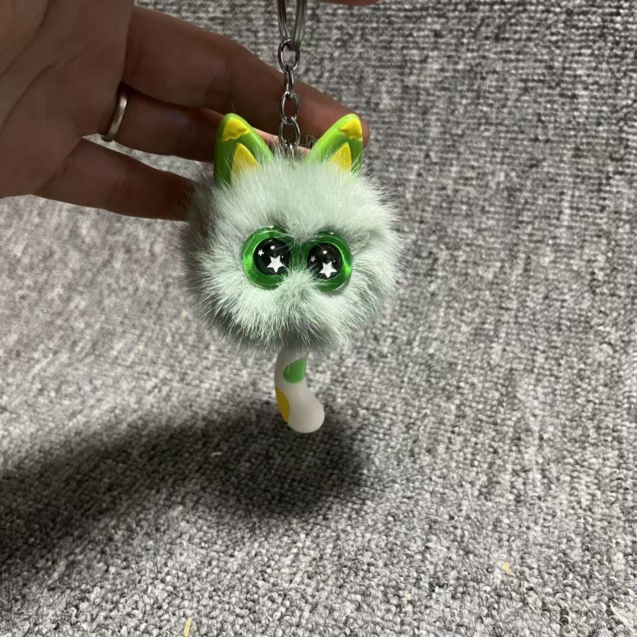 1/8pcs Cute Cat Plush Keychain Gift Set, Mini Cat Keychain for Car Decor, Birthday Gifts, School Carnival Prizes, Backpack Treasure Box