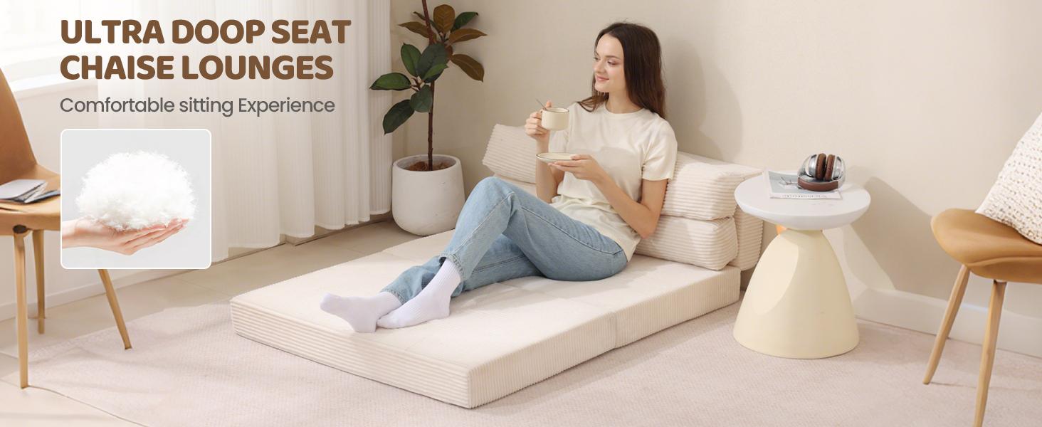 Juikury Folding Sofa Bed Comfy Sleeper Chair Couch Floor Sofa Foldable Mattress for apartment living room Bedroom furniture For Kid&Adults Pets Bed Juikury Folding Sofa Bed Comfy Sleeper Chair Couch Floor Sofa Foldable Mattress for apartment living room Bedroom furniture For Kid&Adults Pets Bed