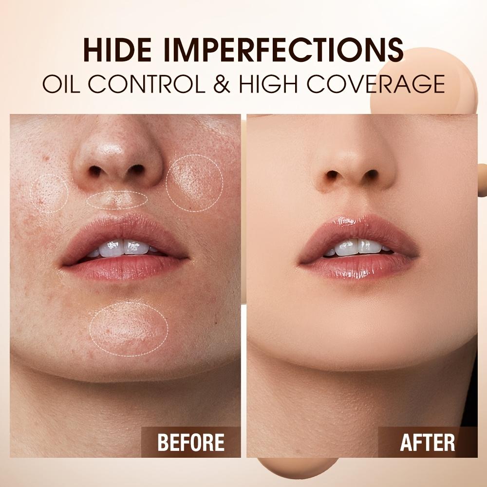 Cushion Foundation, 24-hour Two-in-one, Long-lasting, Oil-controlling, Matte, Soft-focus, Concealing, Makeup Powder Foundation, An Essential for Daily Use. Otwoo